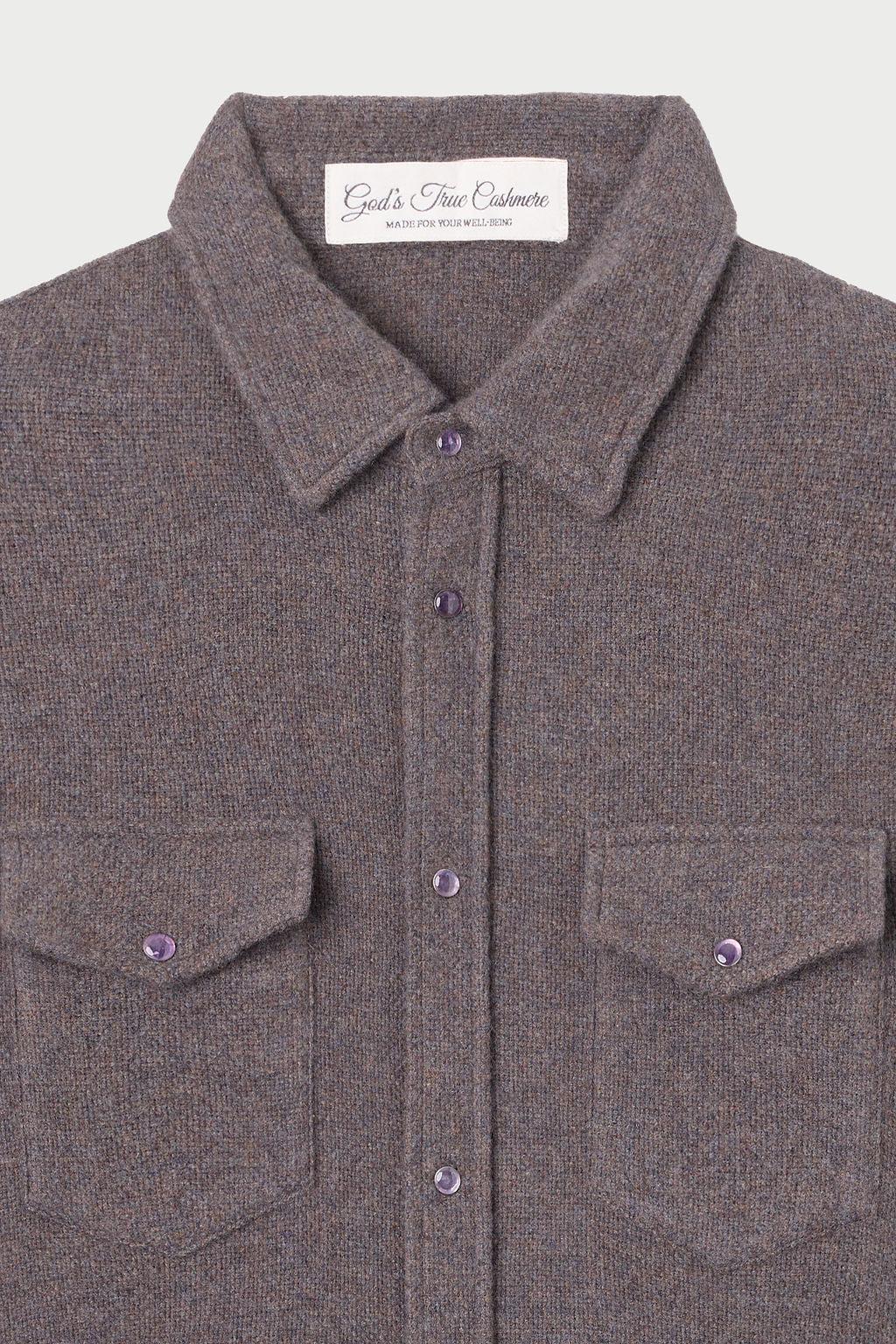 Espresso Cashmere Shirt