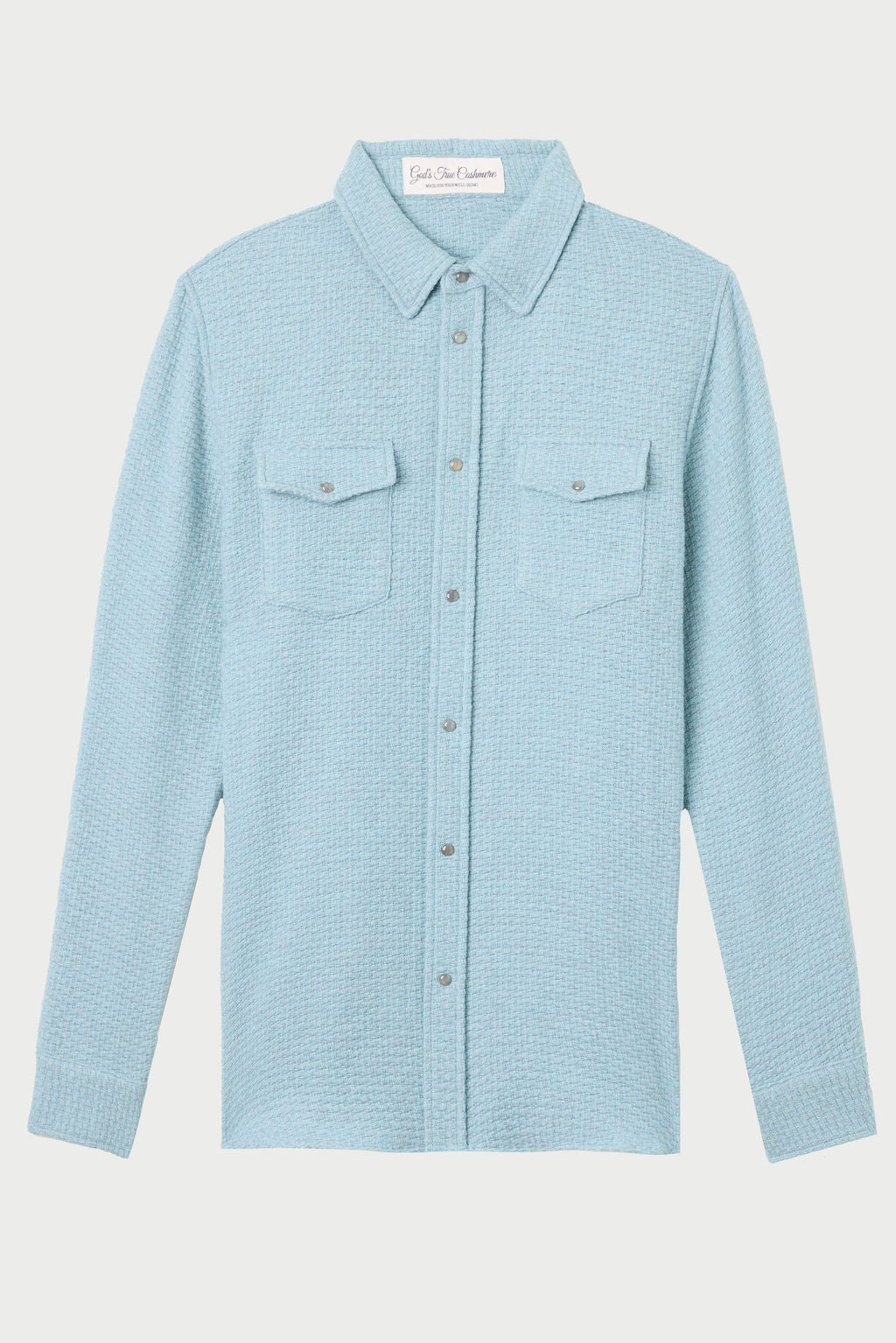 Stardust Waffle Cashmere Shirt