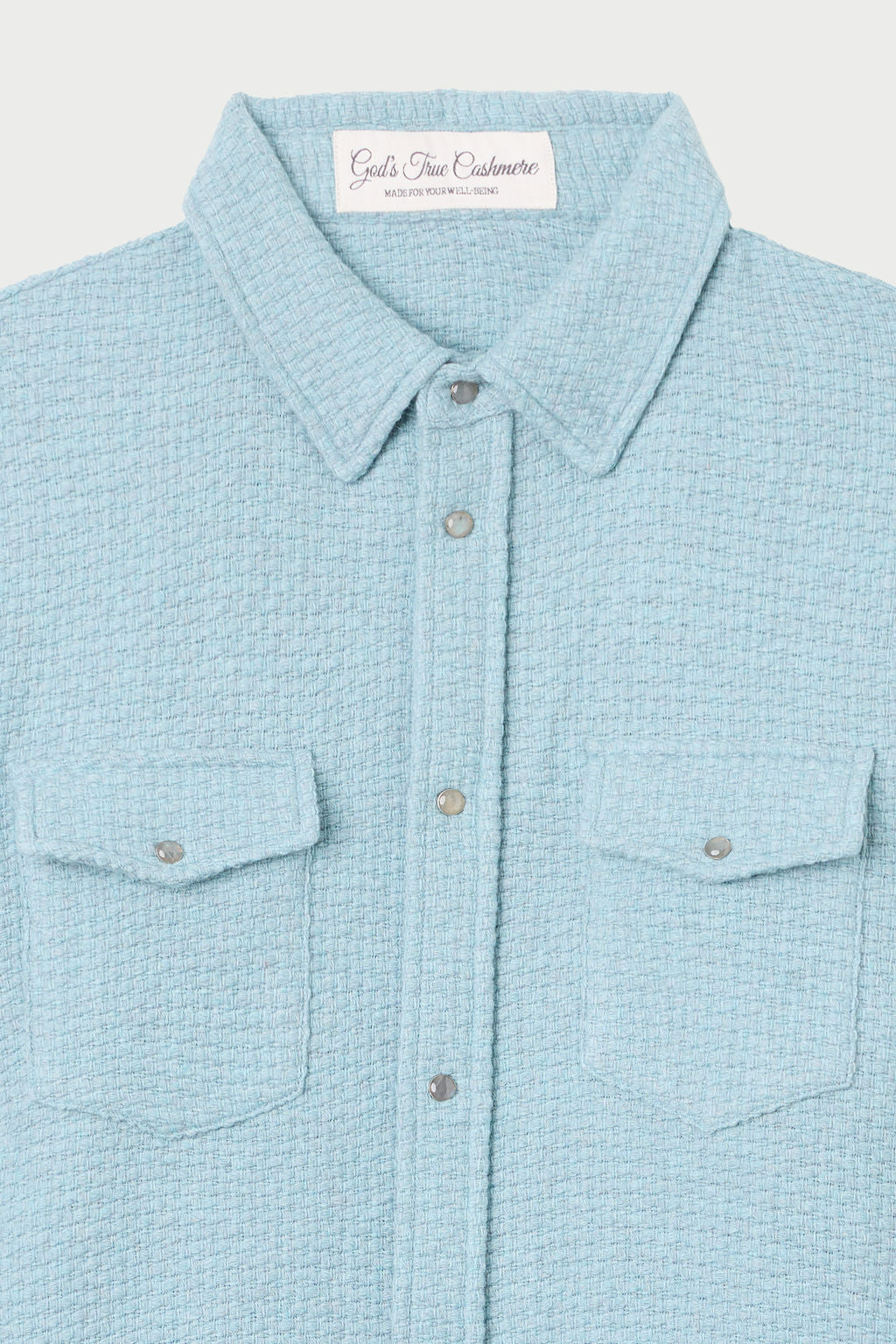 Stardust Waffle Cashmere Shirt