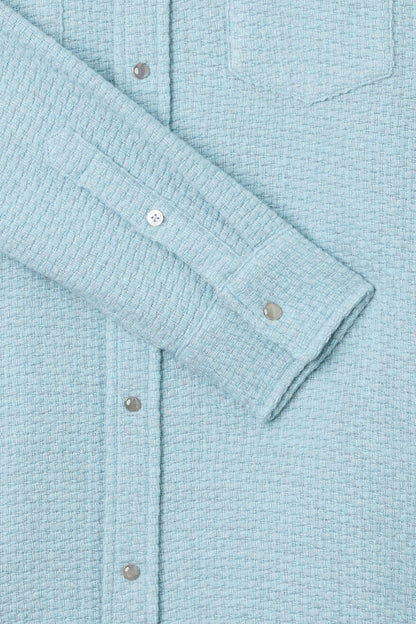 Stardust Waffle Cashmere Shirt
