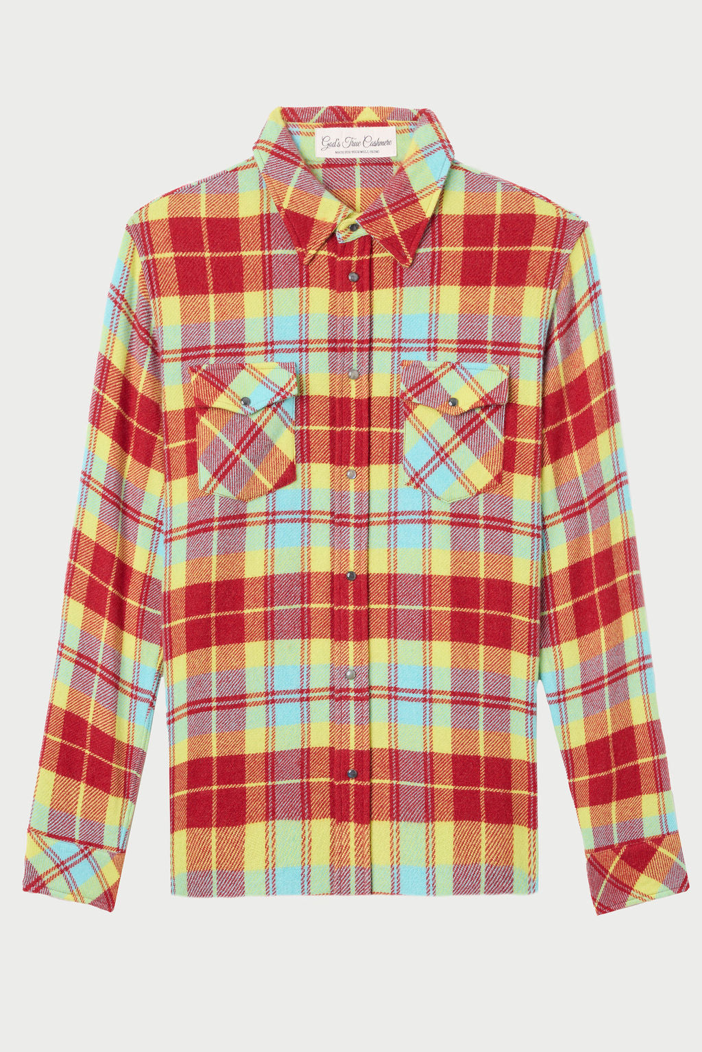 Mod Tartan Cashmere Shirt