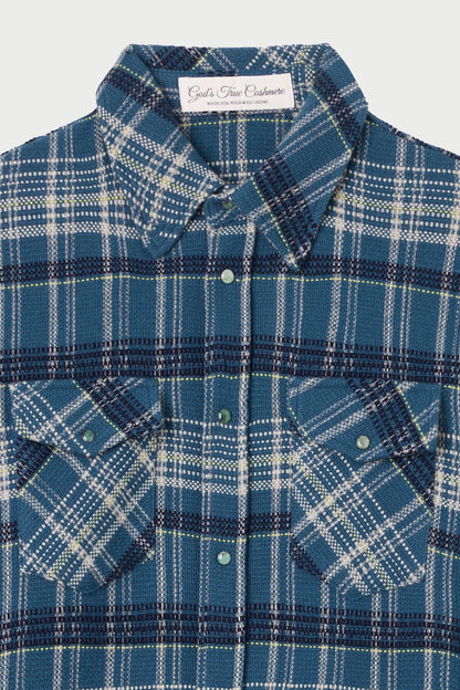 Fantasia Tartan Cashmere Shirt