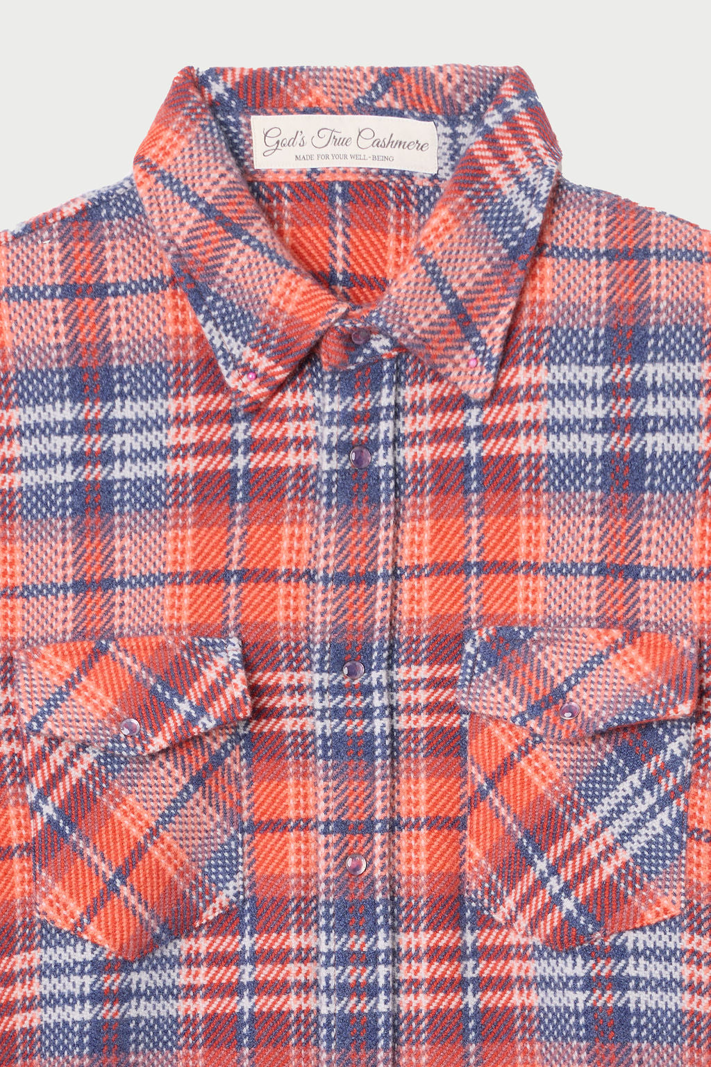 Americana Tartan Cashmere Shirt
