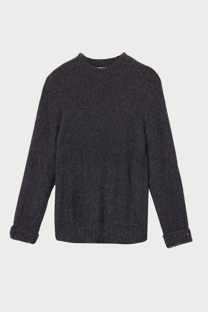 Charcoal Cashmere Cloud Sweater