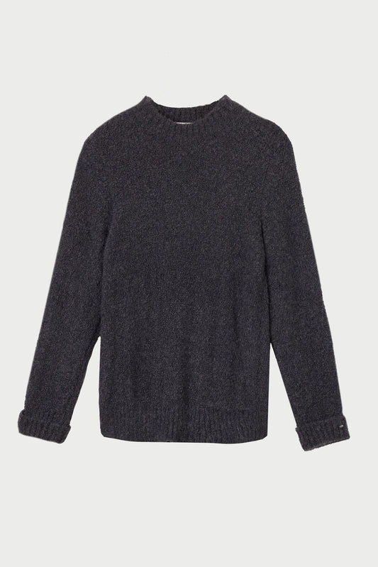 Charcoal Cashmere Cloud Sweater