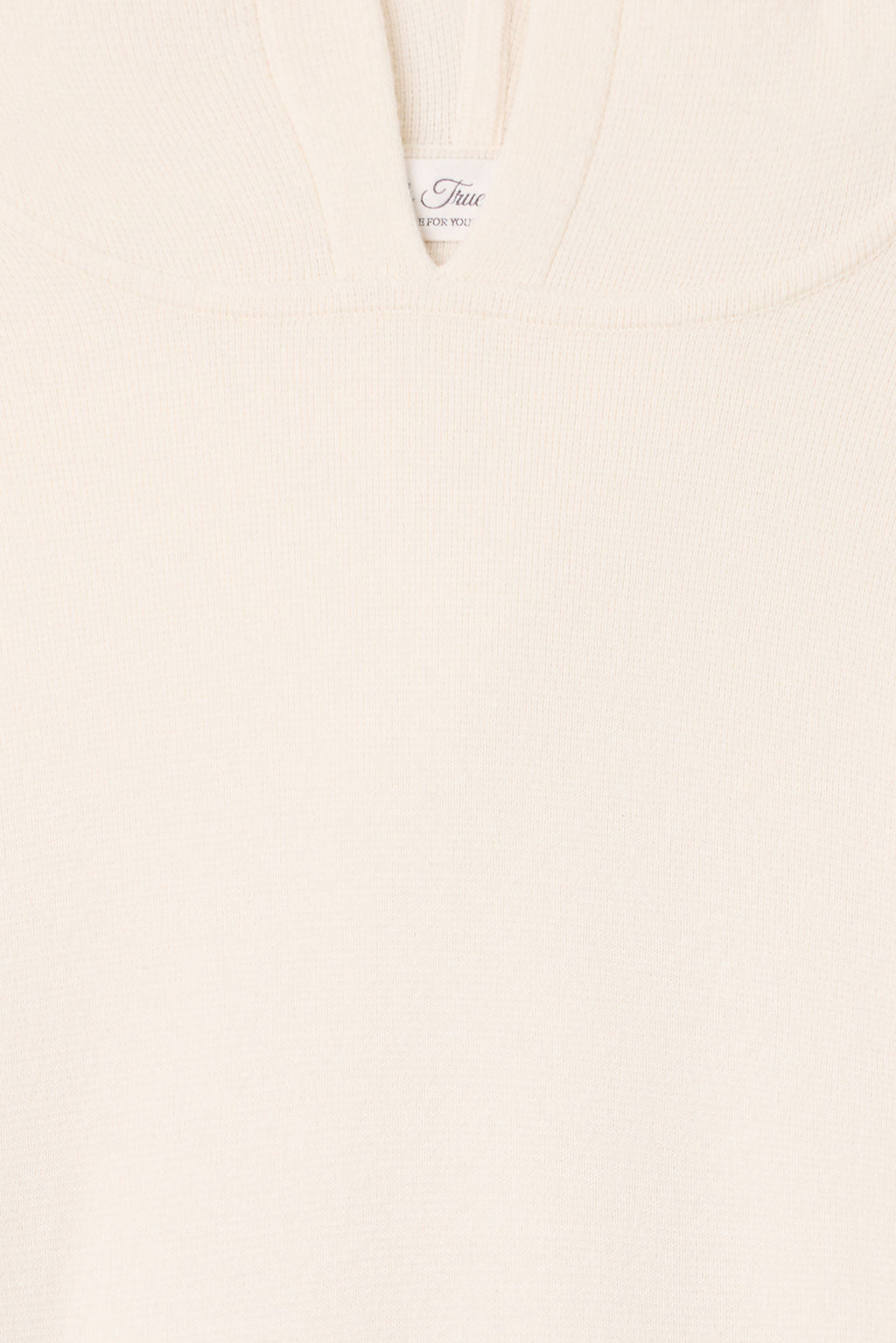 Ivory Cashmere Hoodie