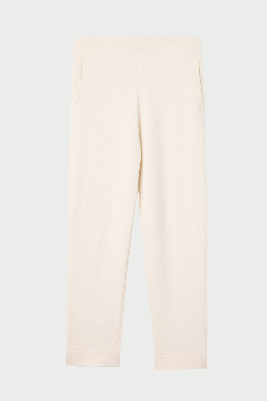 Ivory Cashmere Knit Pant