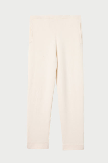 Ivory Cashmere Knit Pant