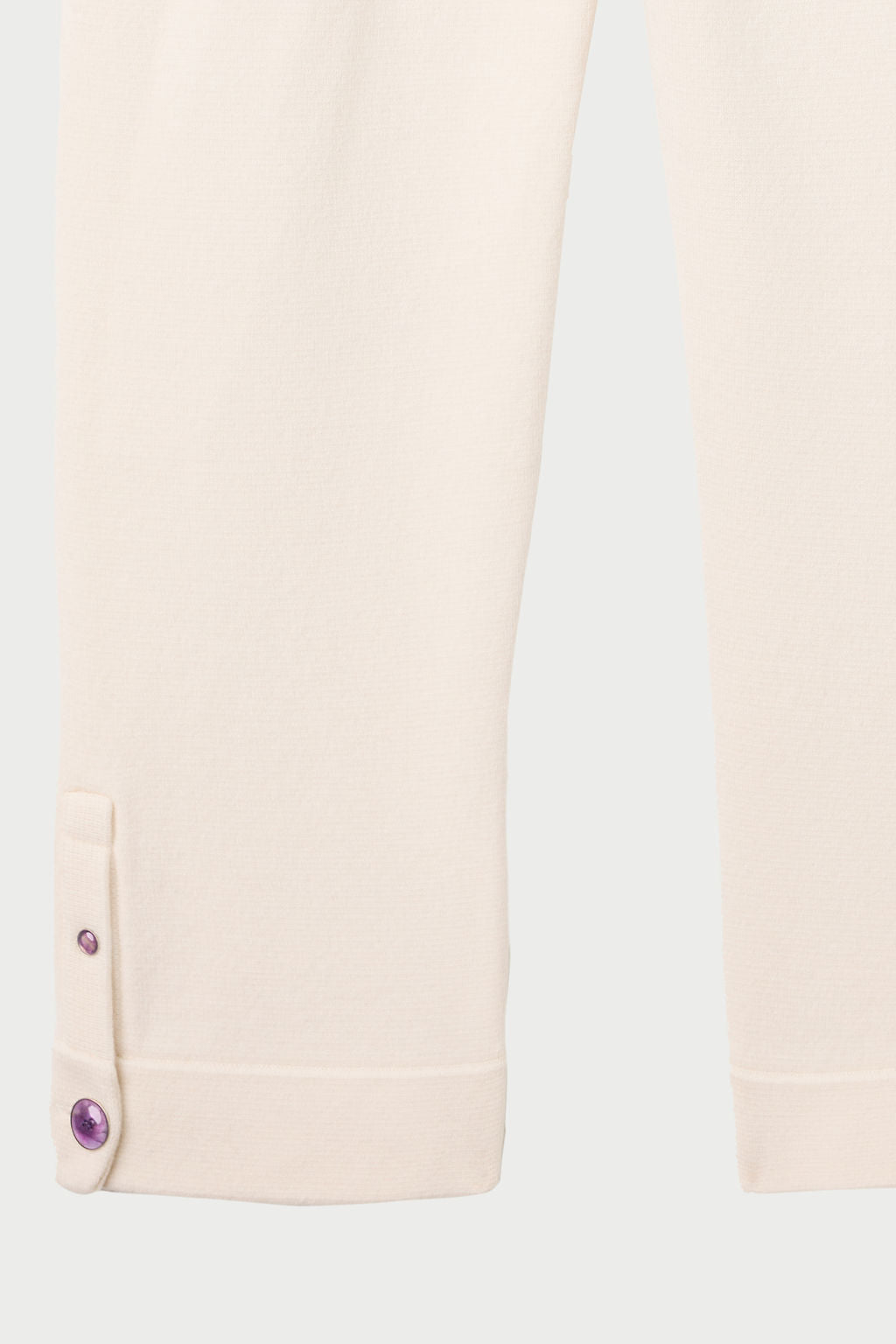 Ivory Cashmere Knit Pant