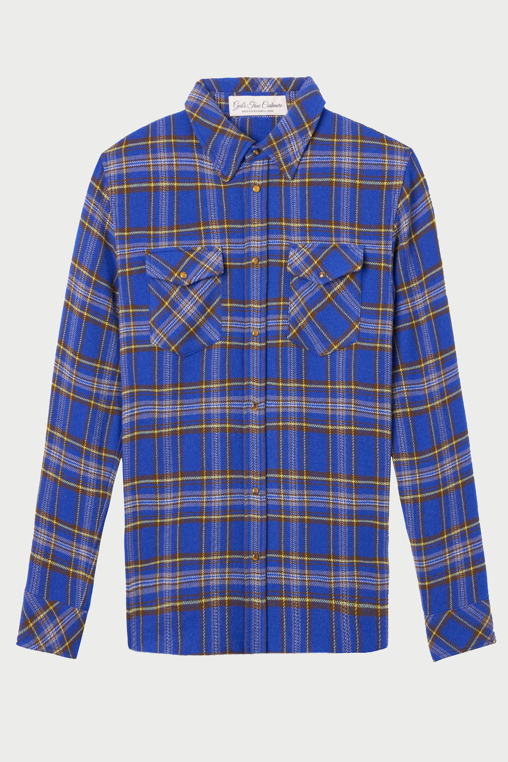 Royal Tartan Cashmere Shirt