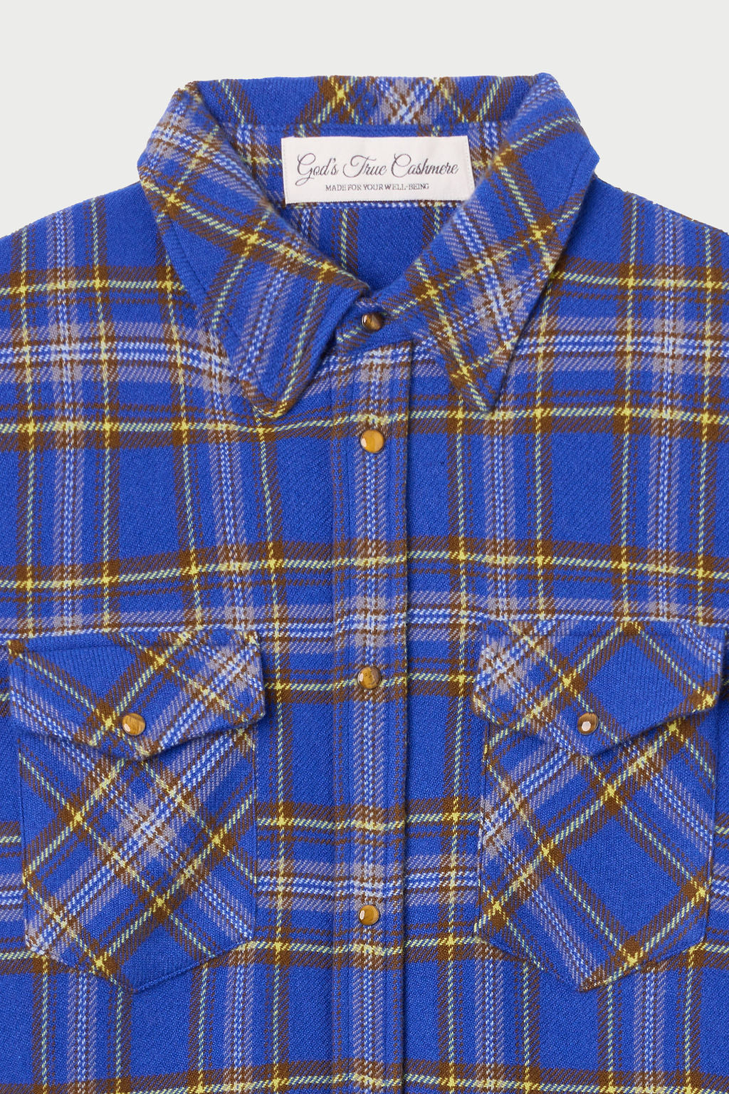 Royal Tartan Cashmere Shirt