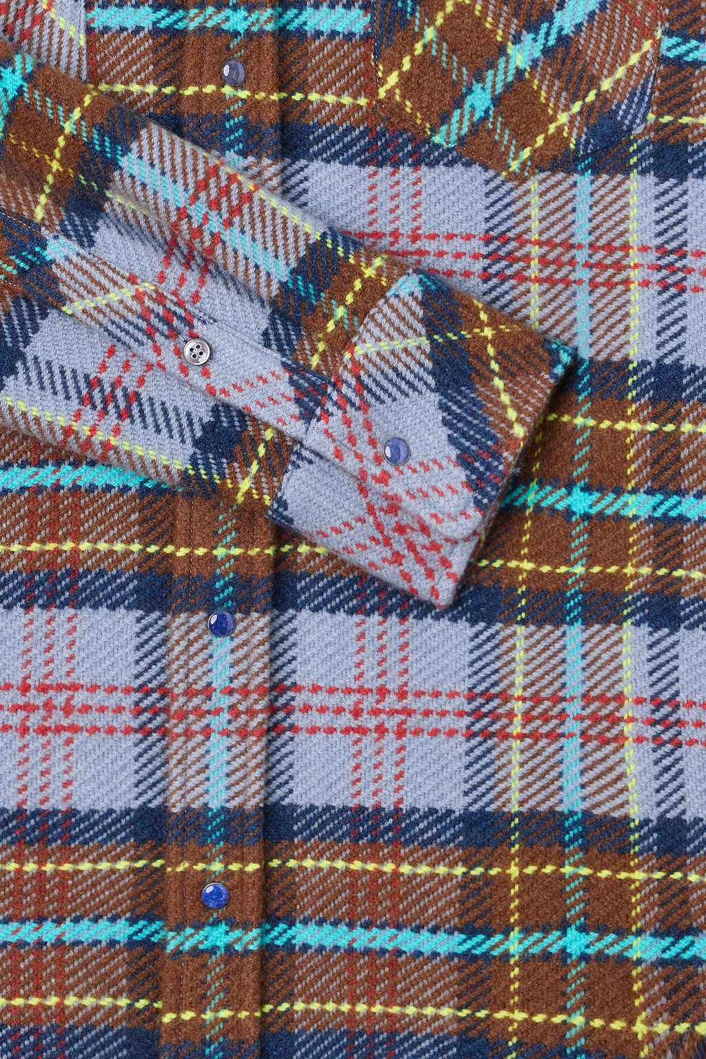 Stone Jeans Tartan Cashmere Shirt
