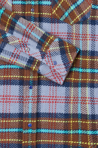 Stone Jeans Tartan Cashmere Shirt