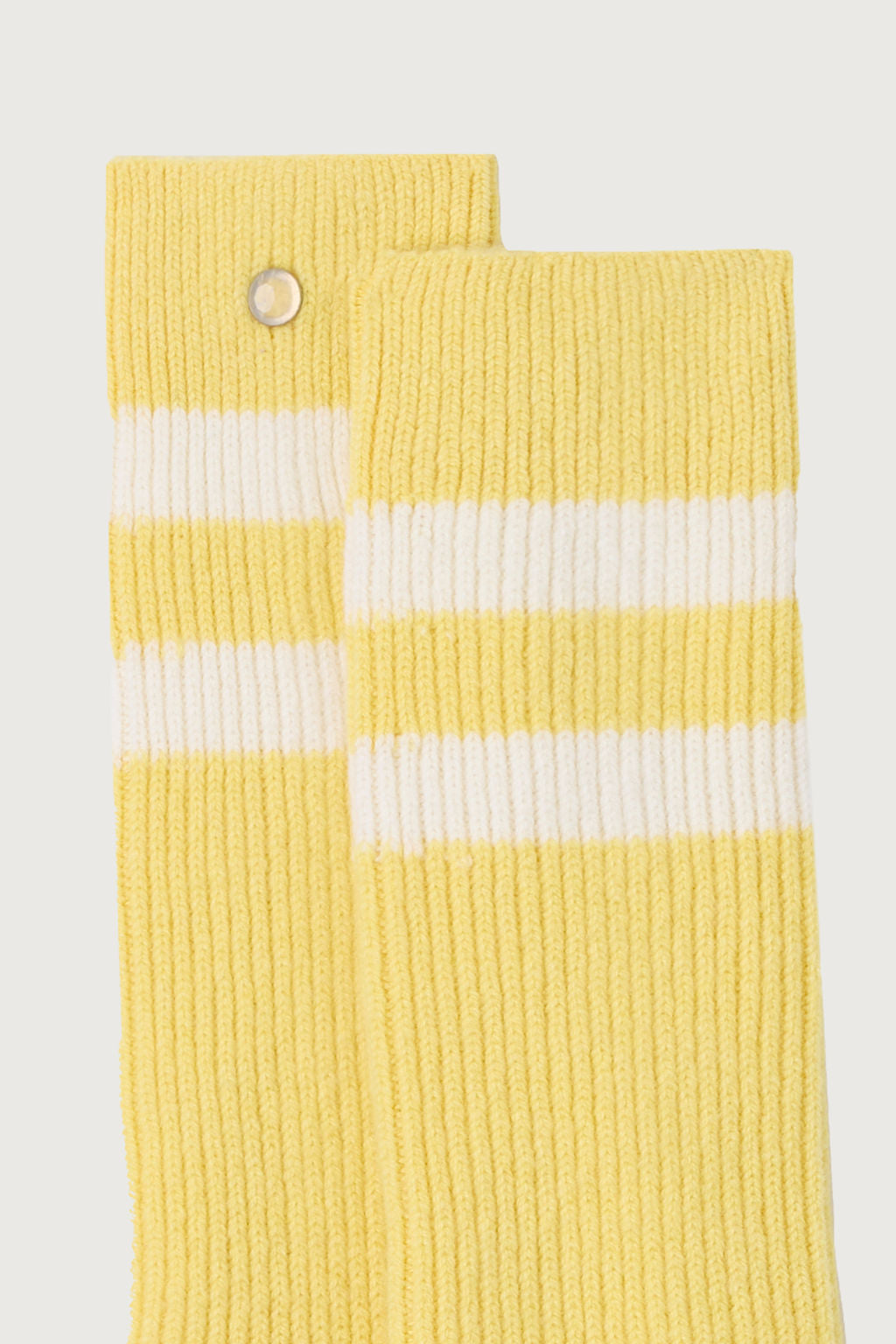 Lemon Shadow Cashmere Socks