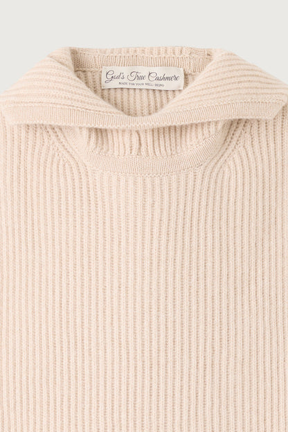 Taupe Melange Cashmere Sleeveless Hoodie