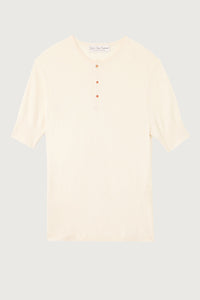 Antique Ivory Cashmere Henley