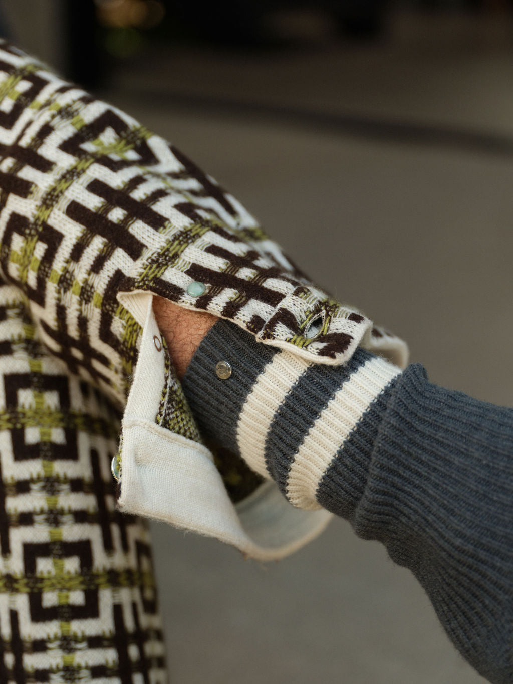 Charcoal Shadow Cashmere Socks