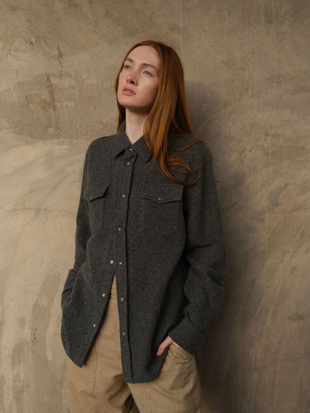 Diamond Cashmere Shirt