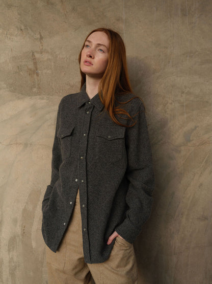 Diamond Cashmere Shirt