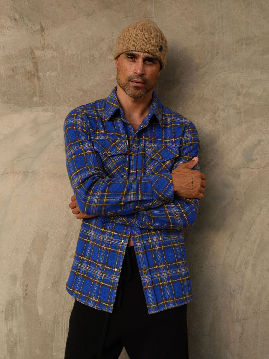 Royal Tartan Cashmere Shirt