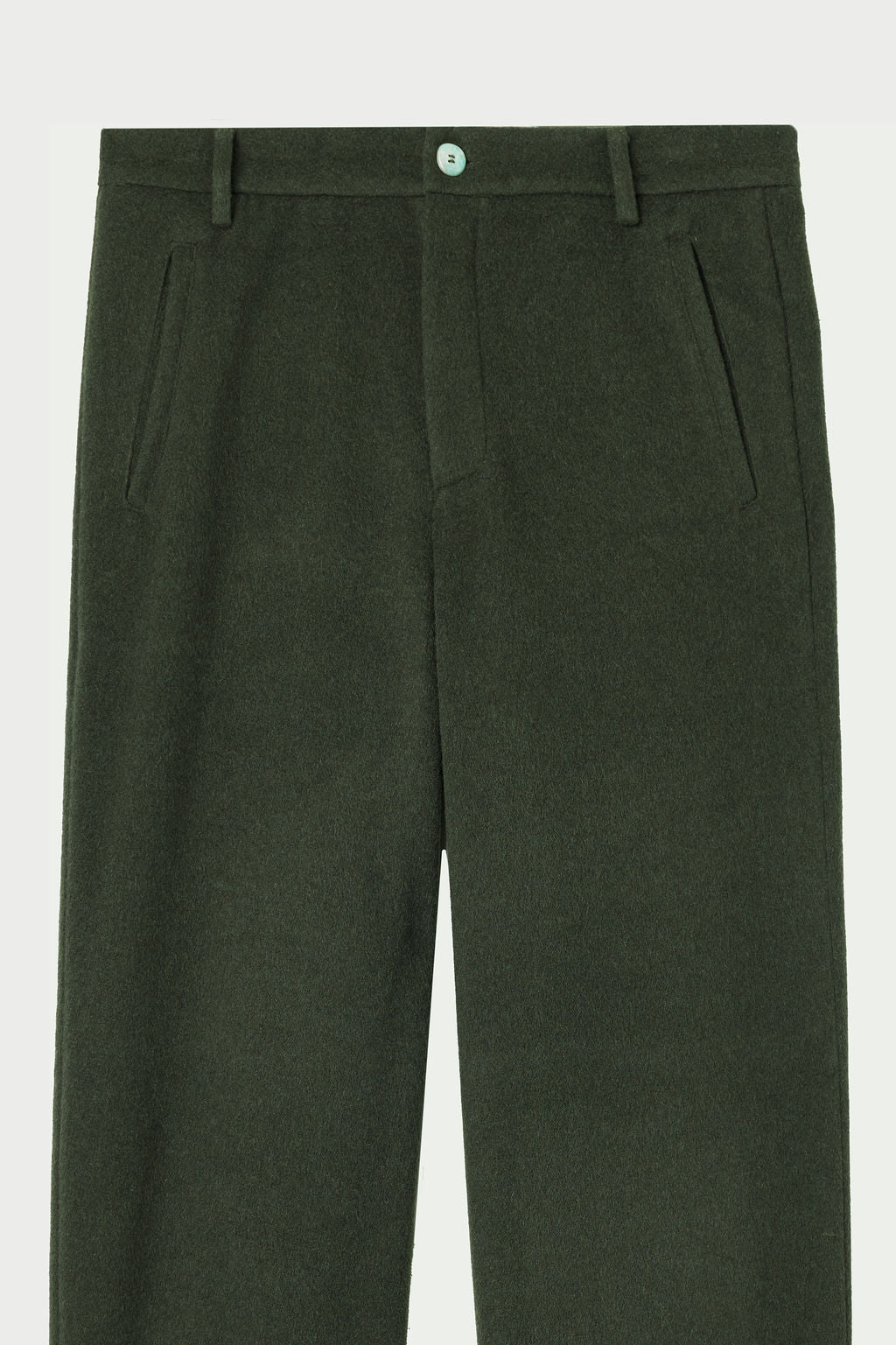 Army Brushed Cashmere Wide Leg Pant