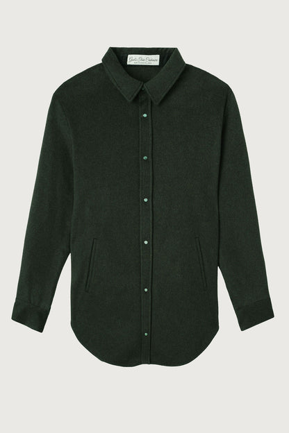 Army Heavyweight Brushed Cashmere Overshirt