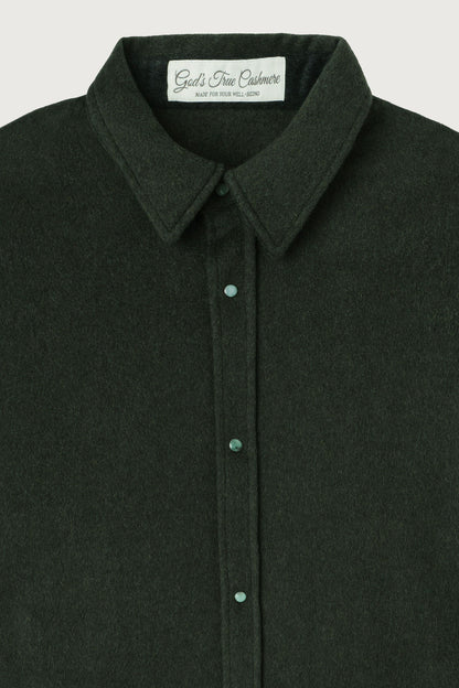 Army Heavyweight Brushed Cashmere Overshirt