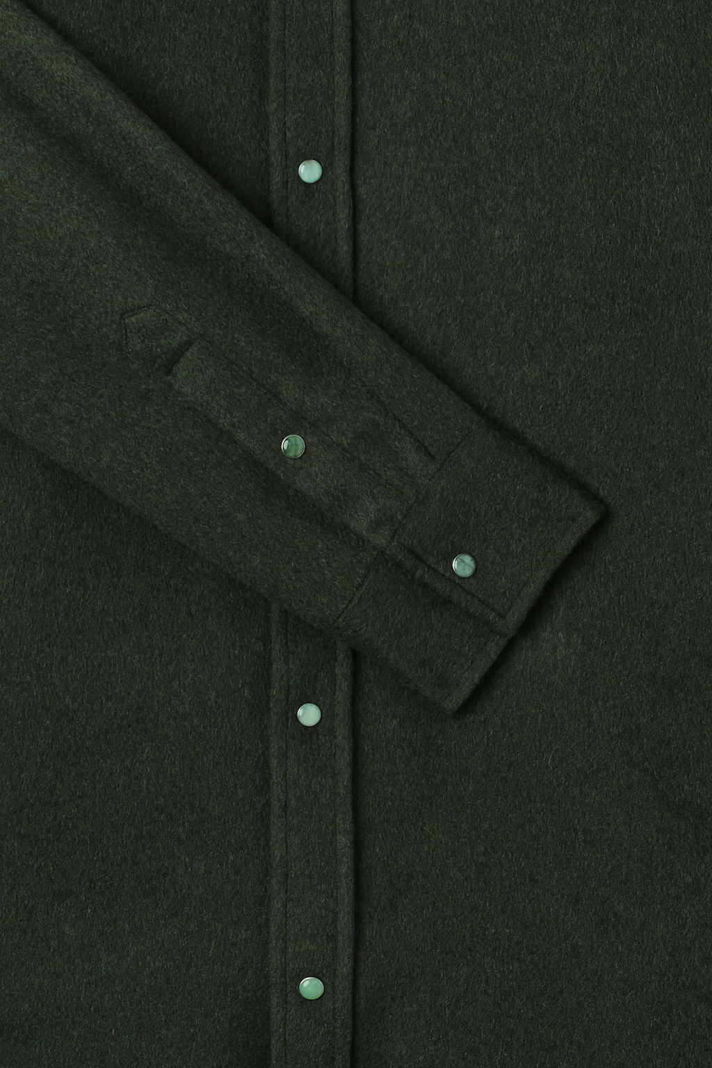 Army Heavyweight Brushed Cashmere Overshirt