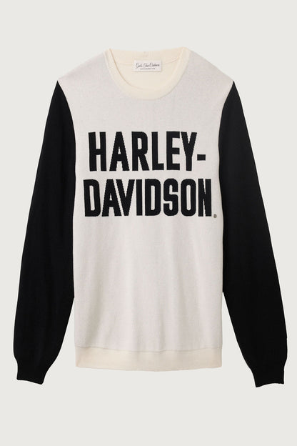 Milano Knit Cashmere Logo Sweater