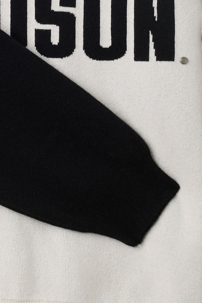 Milano Knit Cashmere Logo Sweater