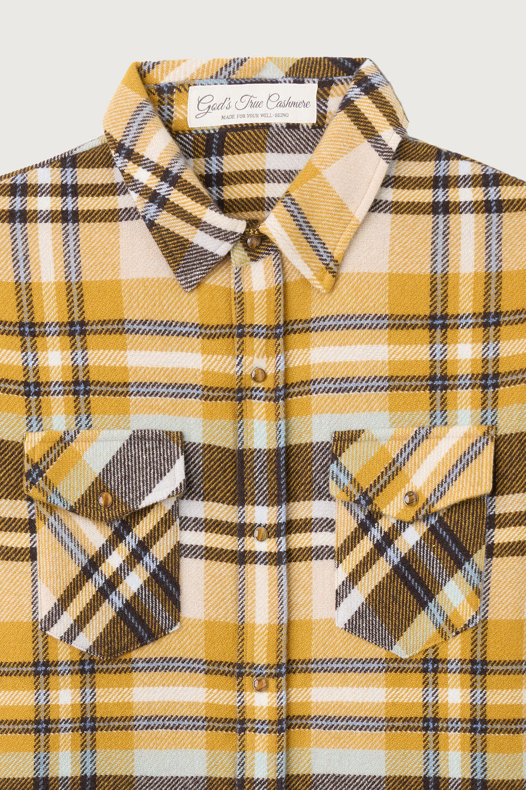 Abundance Tartan Cashmere Shirt