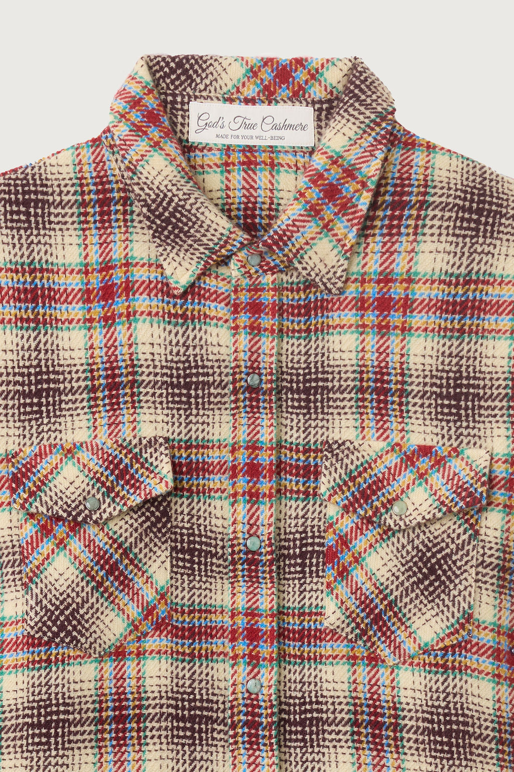 Balance Tartan Cashmere Shirt
