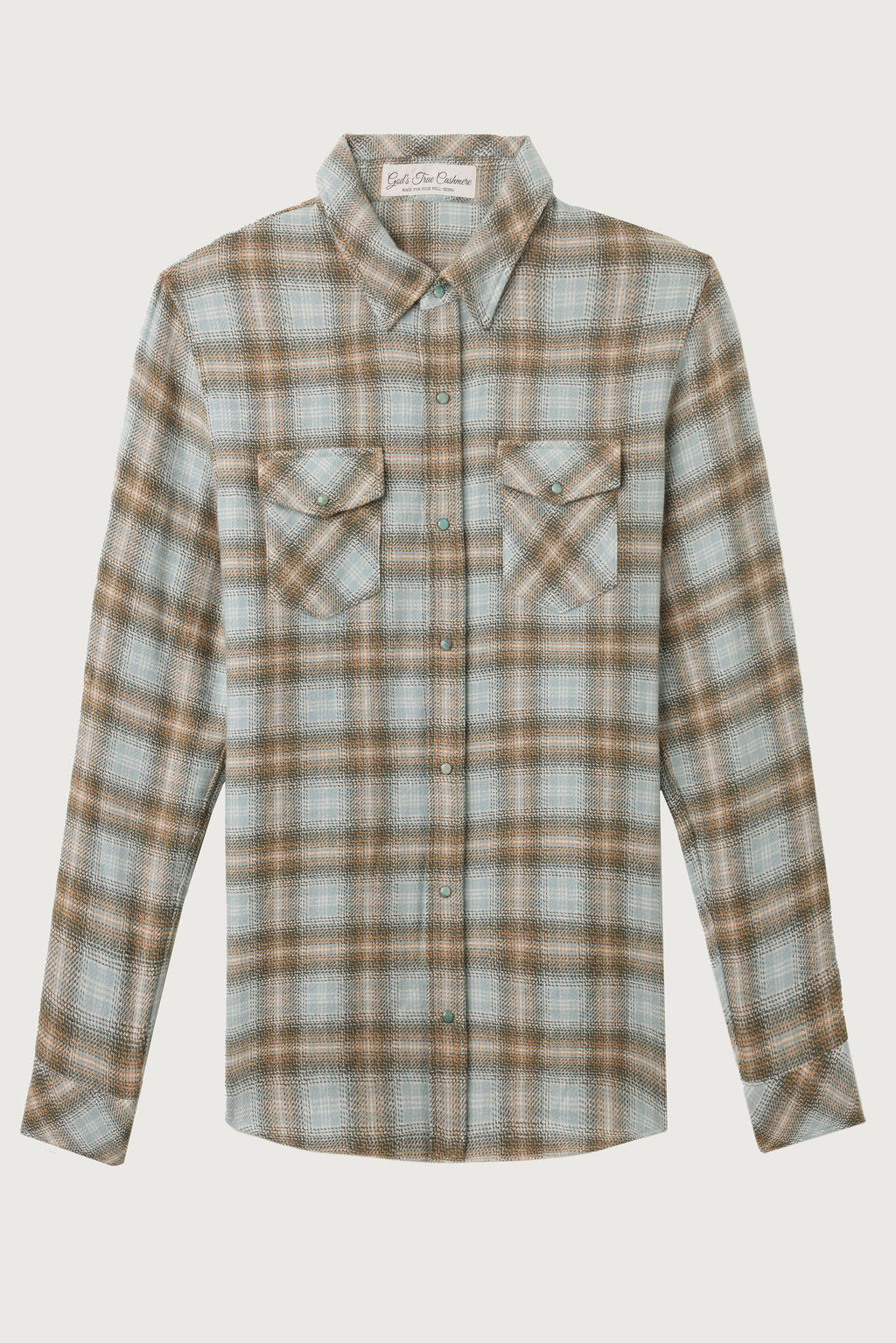 Joy Tartan Cashmere Shirt