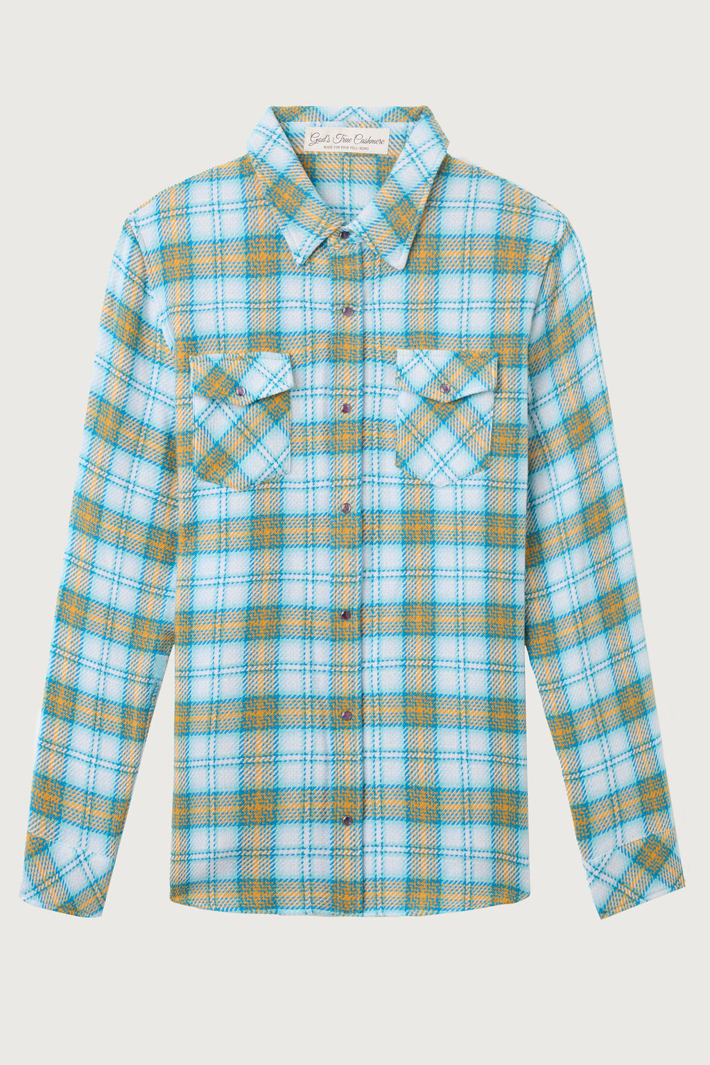 Tartan Cashmere Shirts – Luxury Plaid Styles – God's True