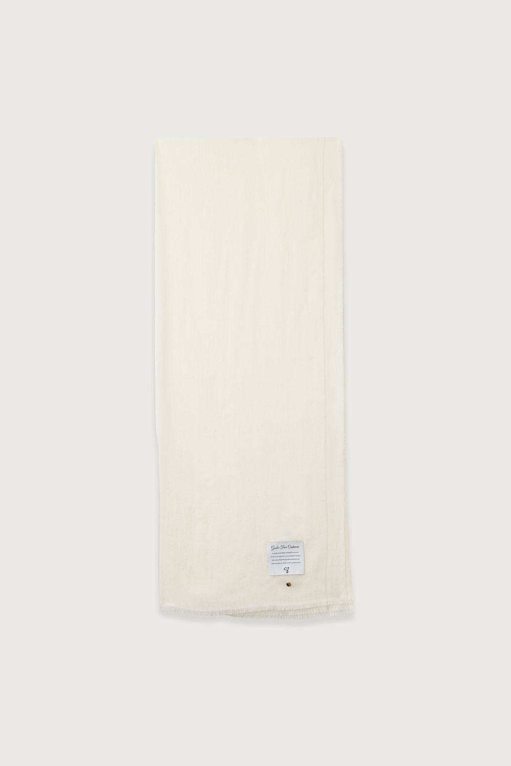 Ivory Affirmations Cashmere Scarf