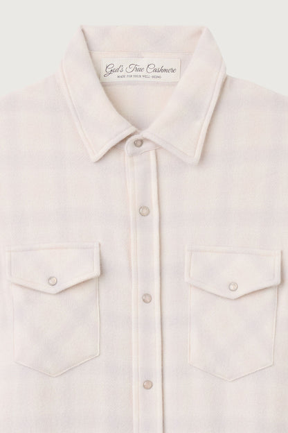 Clarity Ombre Cashmere Shirt
