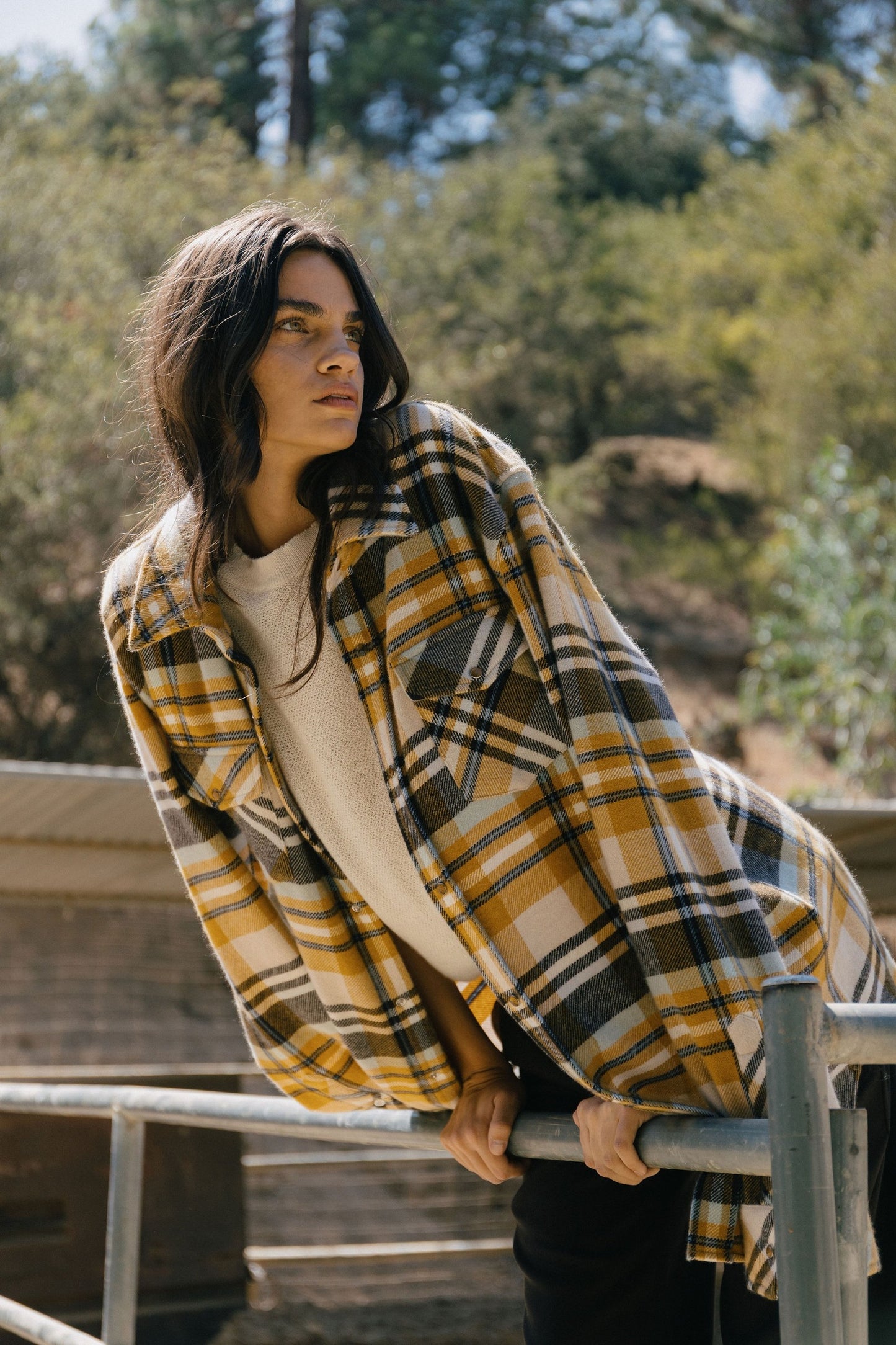 Abundance Tartan Cashmere Shirt