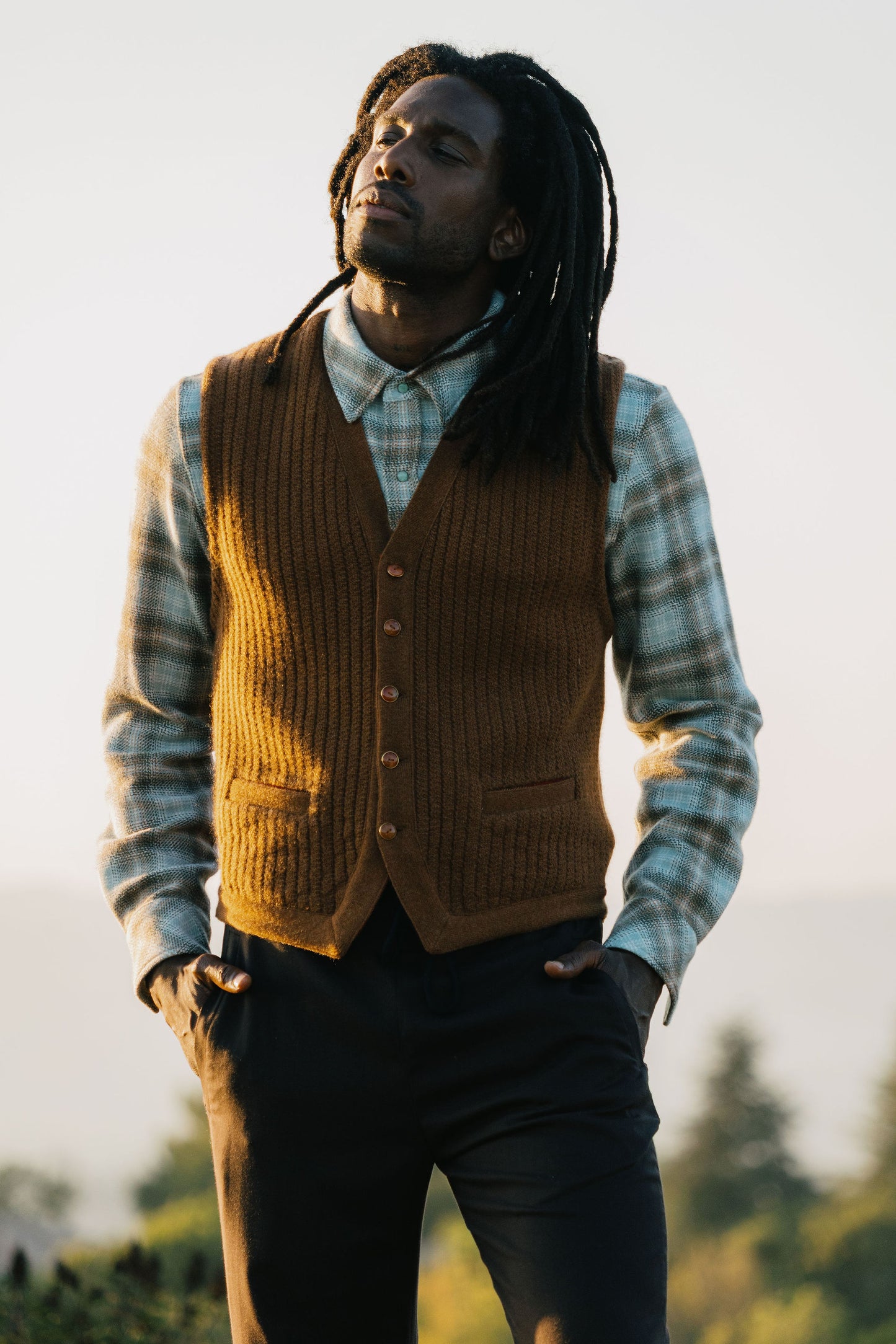 Grace Knit Cashmere Vest