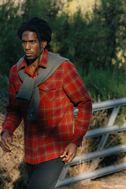 Love Tartan Cashmere Shirt
