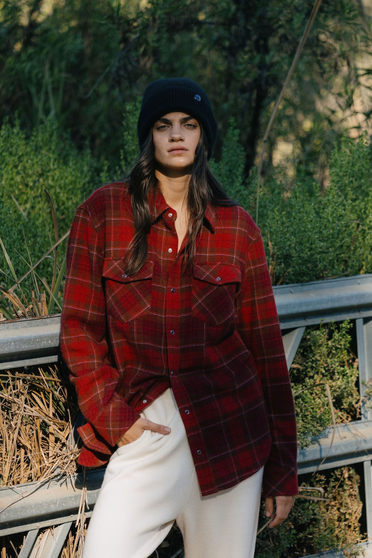 Love Tartan Cashmere Shirt