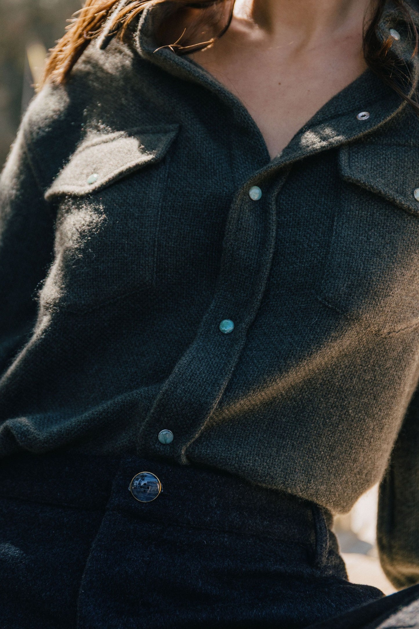 Sable Solid Cashmere Shirt