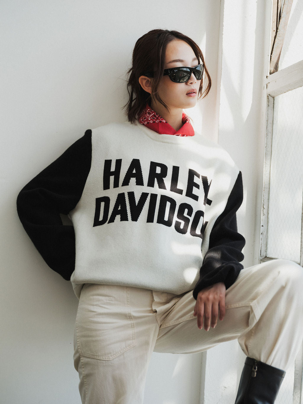 Milano Knit Cashmere Logo Sweater – God's True Cashmere