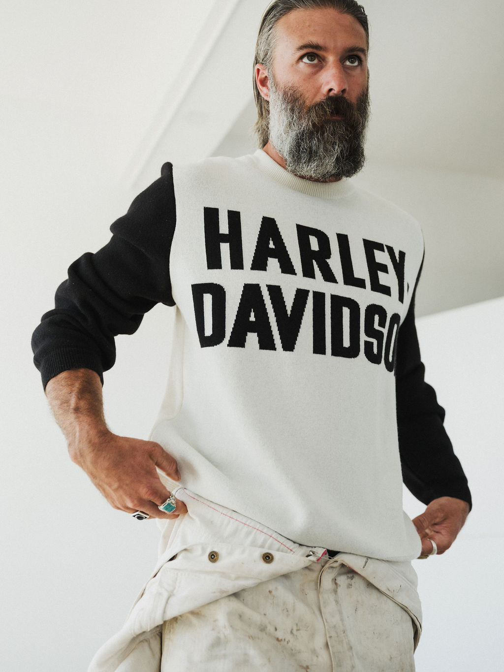 Milano Knit Cashmere Logo Sweater – God's True Cashmere