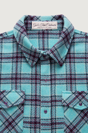 Lagoon Tartan Cashmere Shirt