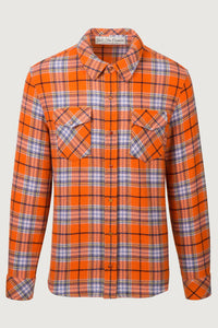 Midnight Sun Tartan Cashmere Shirt