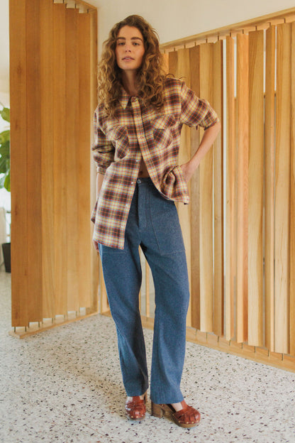 Cashmere Denim Army Pant