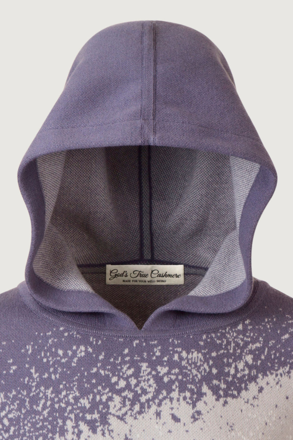 Ocean Knit Ombre Cashmere Hoodie