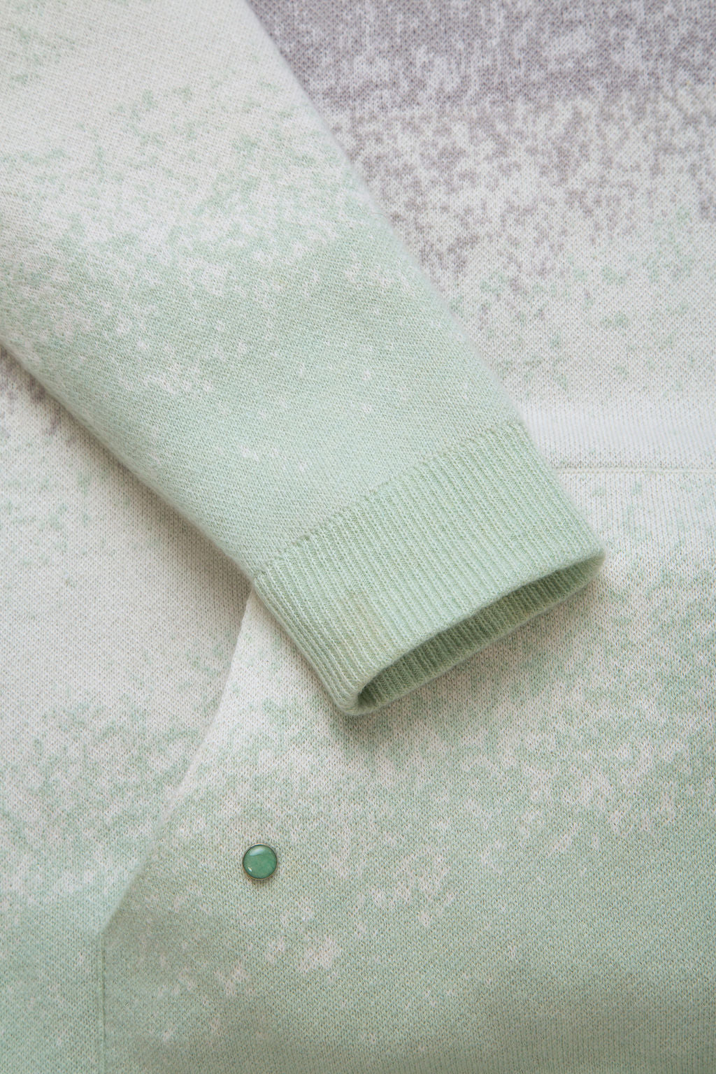 Ocean Knit Ombre Cashmere Hoodie