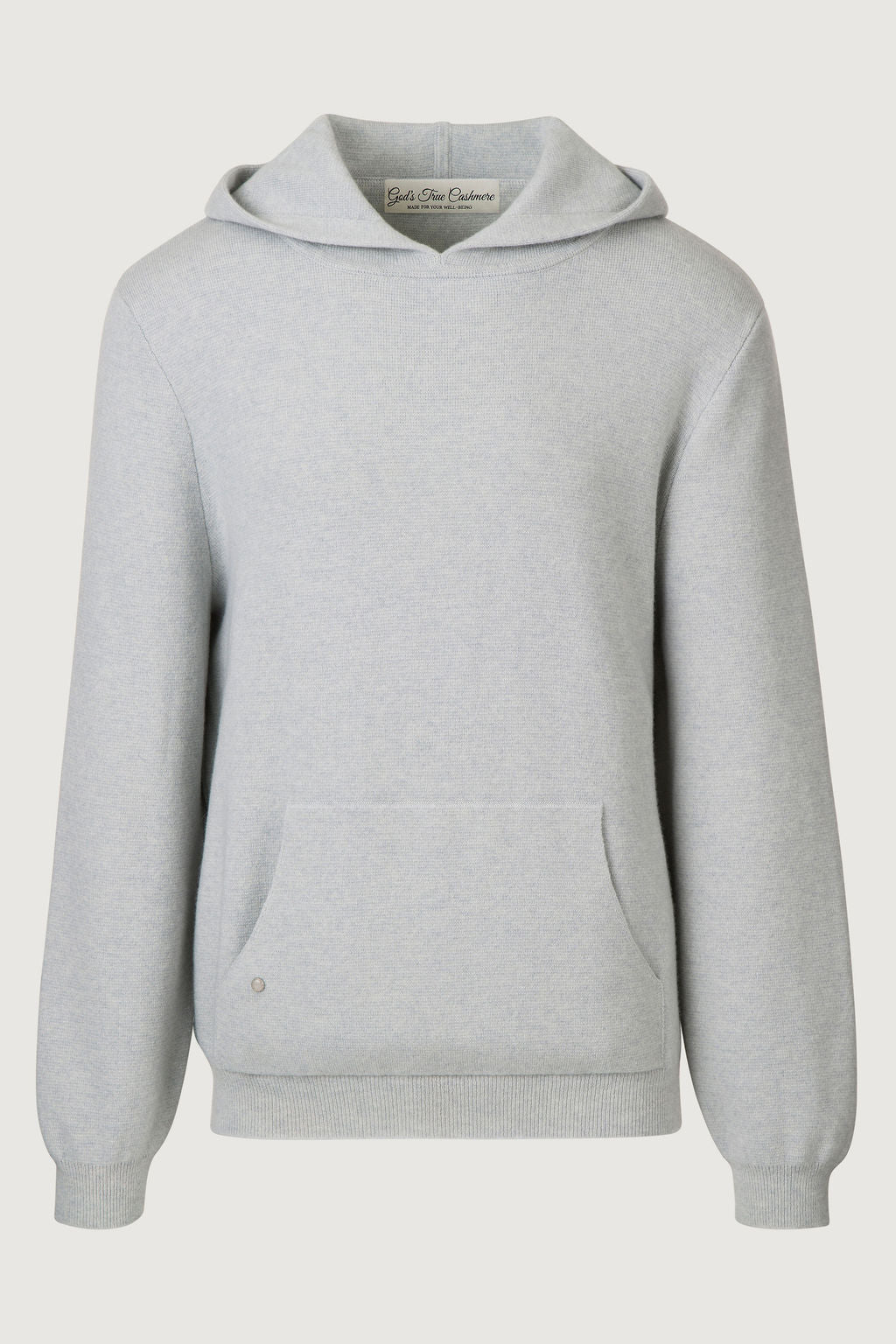 Zinc Knit Cashmere Hoodie