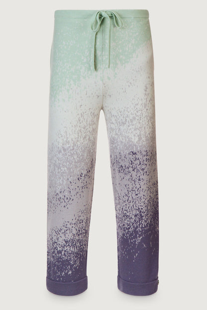 Ocean Knit Ombre Cashmere Pant
